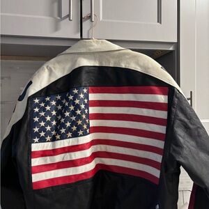 Micheal Hoban USA leather jacket